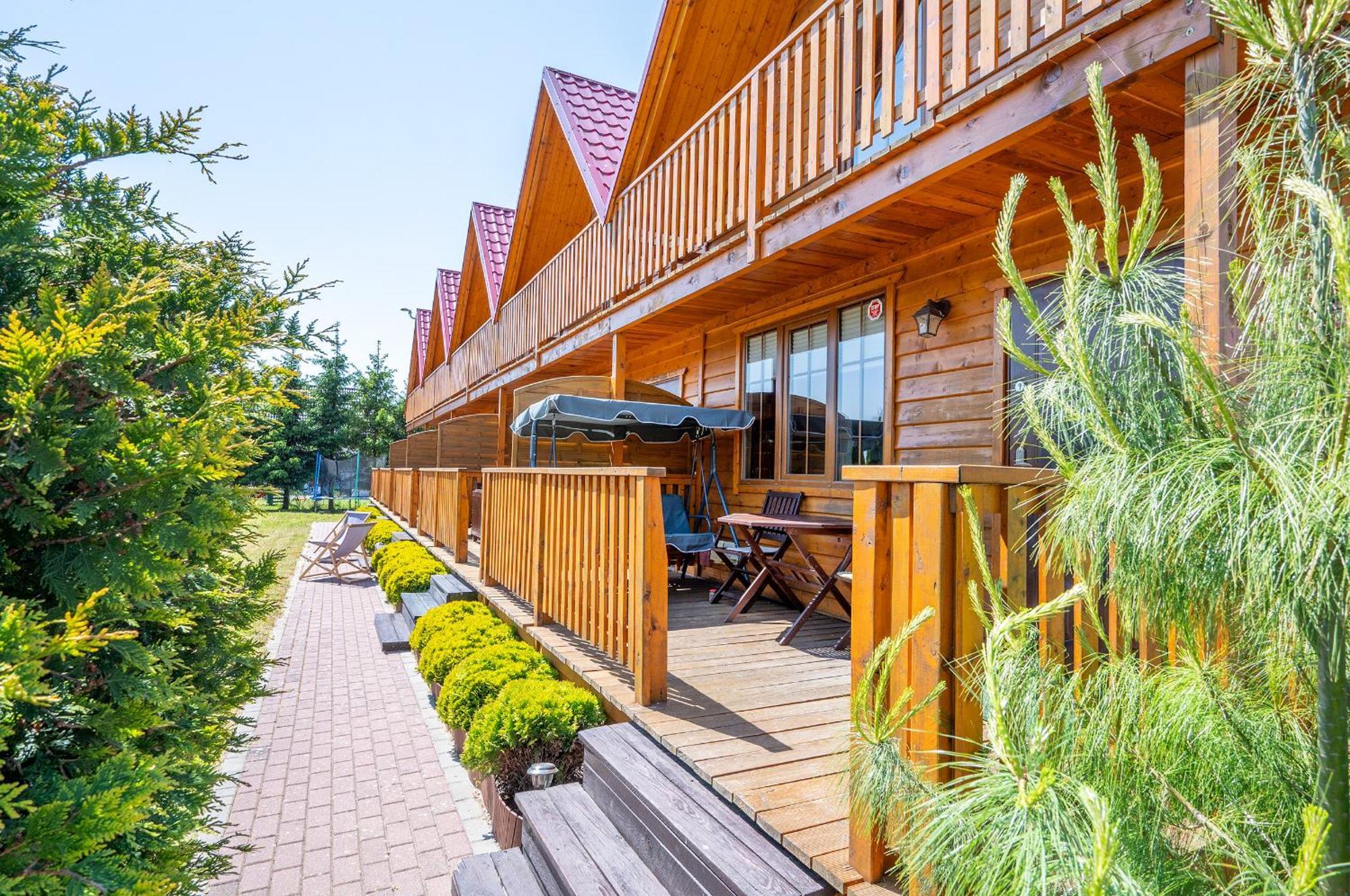 Domki Lux Jarosławiec Exteriör bild
